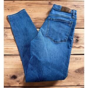 Madewell Mid-Rise Stovepipe Jean Sz 27 Light Blue Wash 27" Inseam Skinny